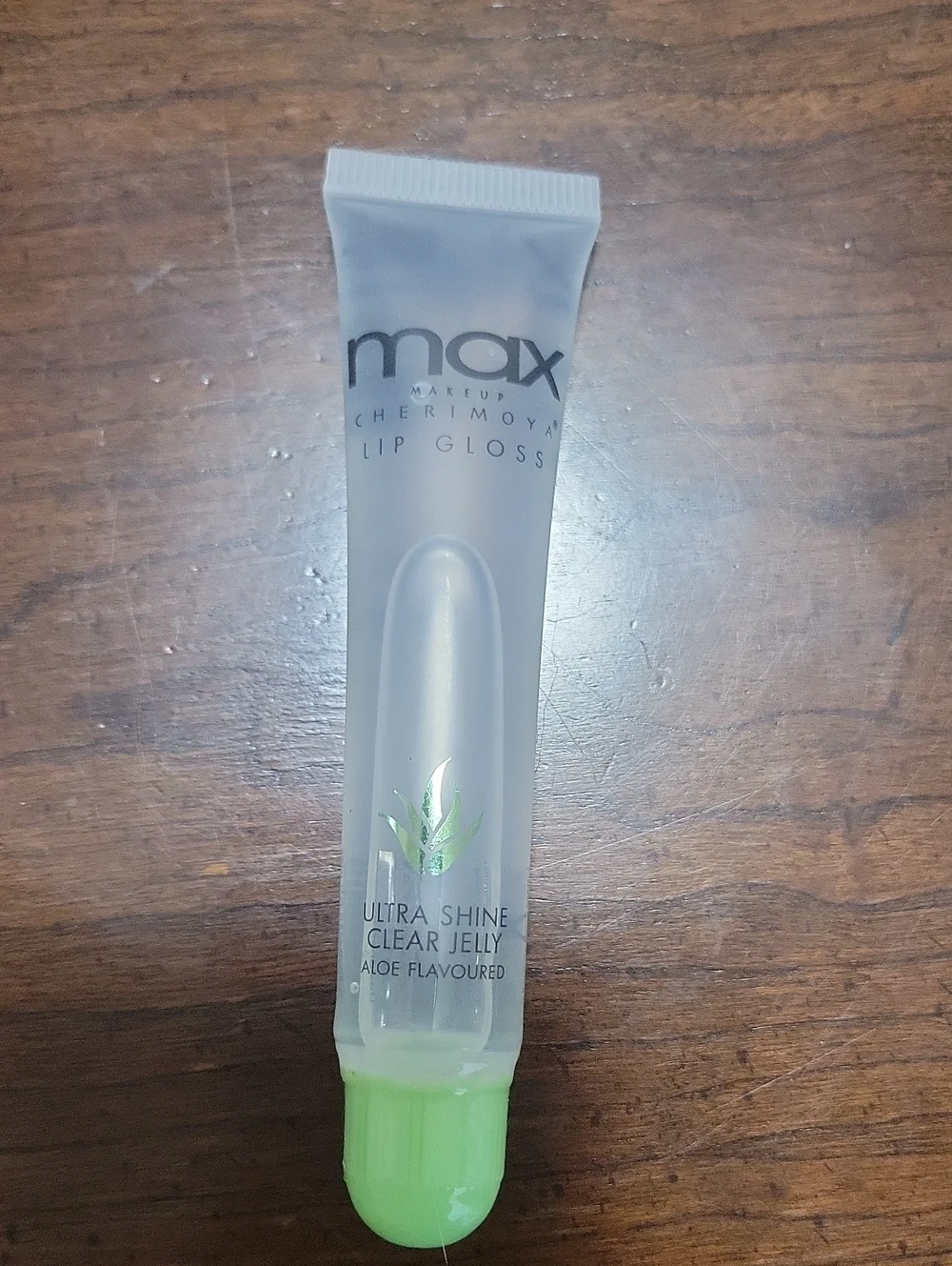 Cherimoya lip gloss ultra shine clear jelly aloe flavored
